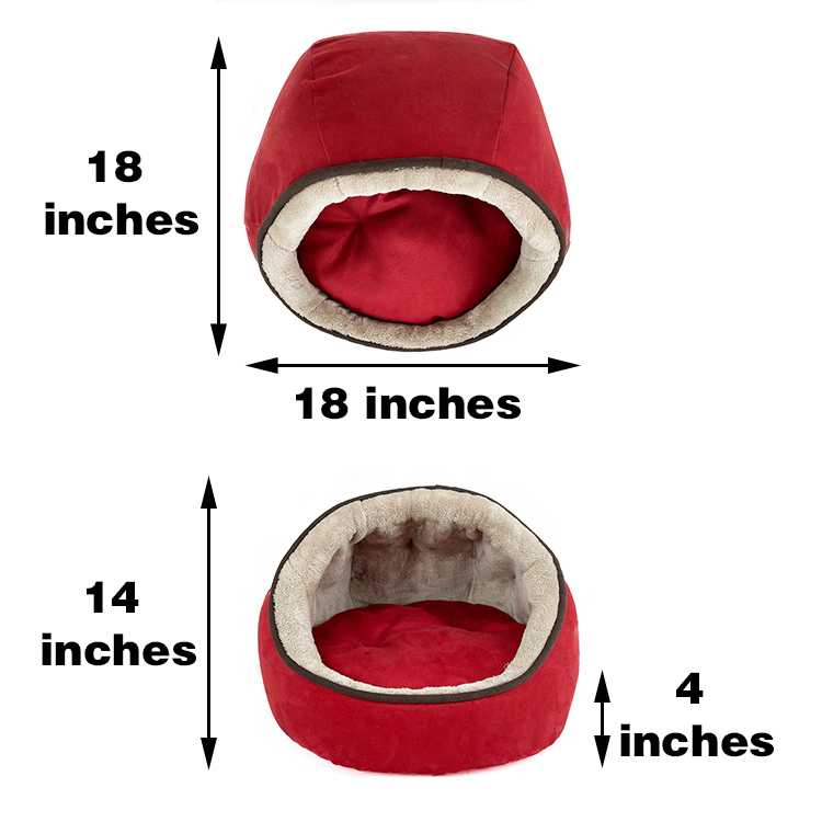 YangYangPet Brushed Soft Pet Supplies Cat Bed Stool Supplies Cat Bed Circle Cat Pet Bed