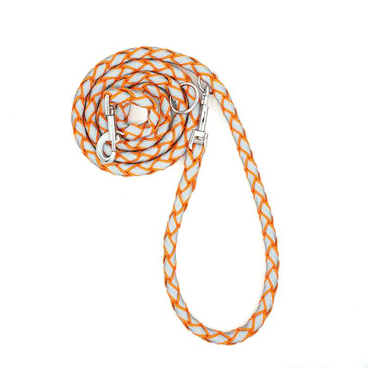 Yuanfei Pet Leash Newfashion Doublelayer Durable Reflective Weaving Leash