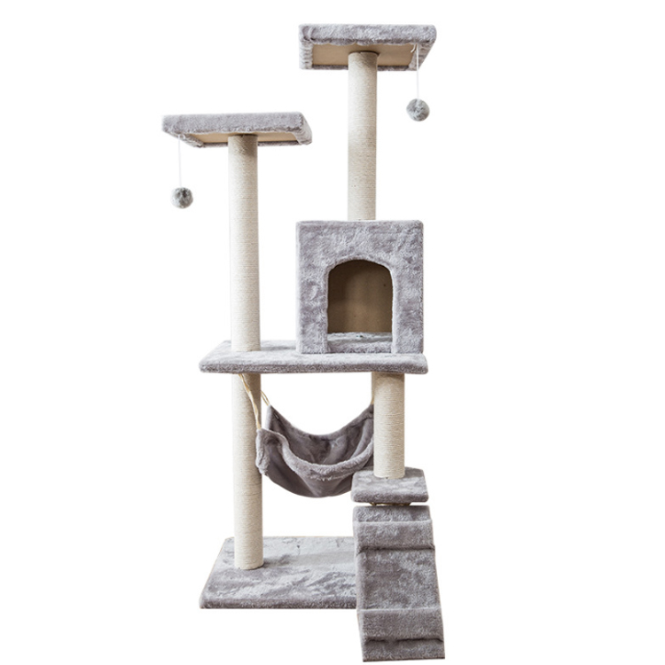 2020 Shipping To Canada Huge Scratcher Large Cat Trees Towers House Condo With Wheel
