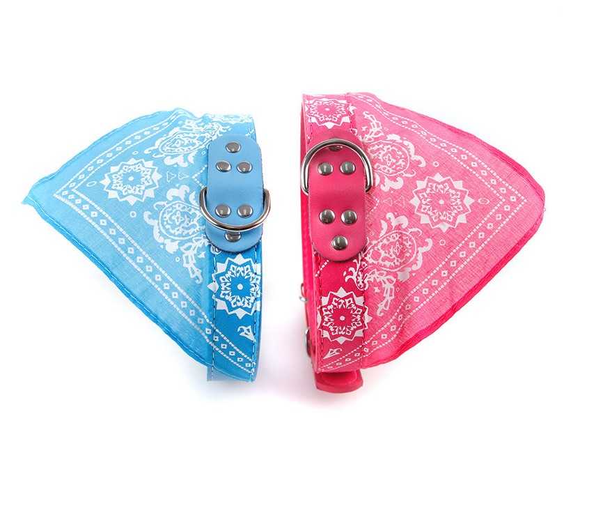 Adjustable Printed Polyester Triangle Collar Pet Dog Bandana Pattern Cotton Pet Dog Triangle Bandana