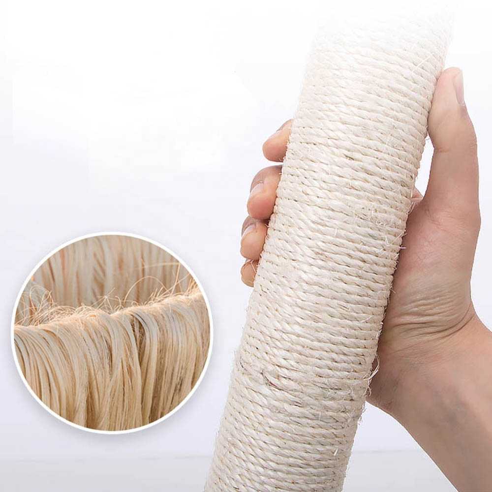 Amazon Durable Multi Level Sisal Plush Large Wood Tower Cat Scratcher Tree