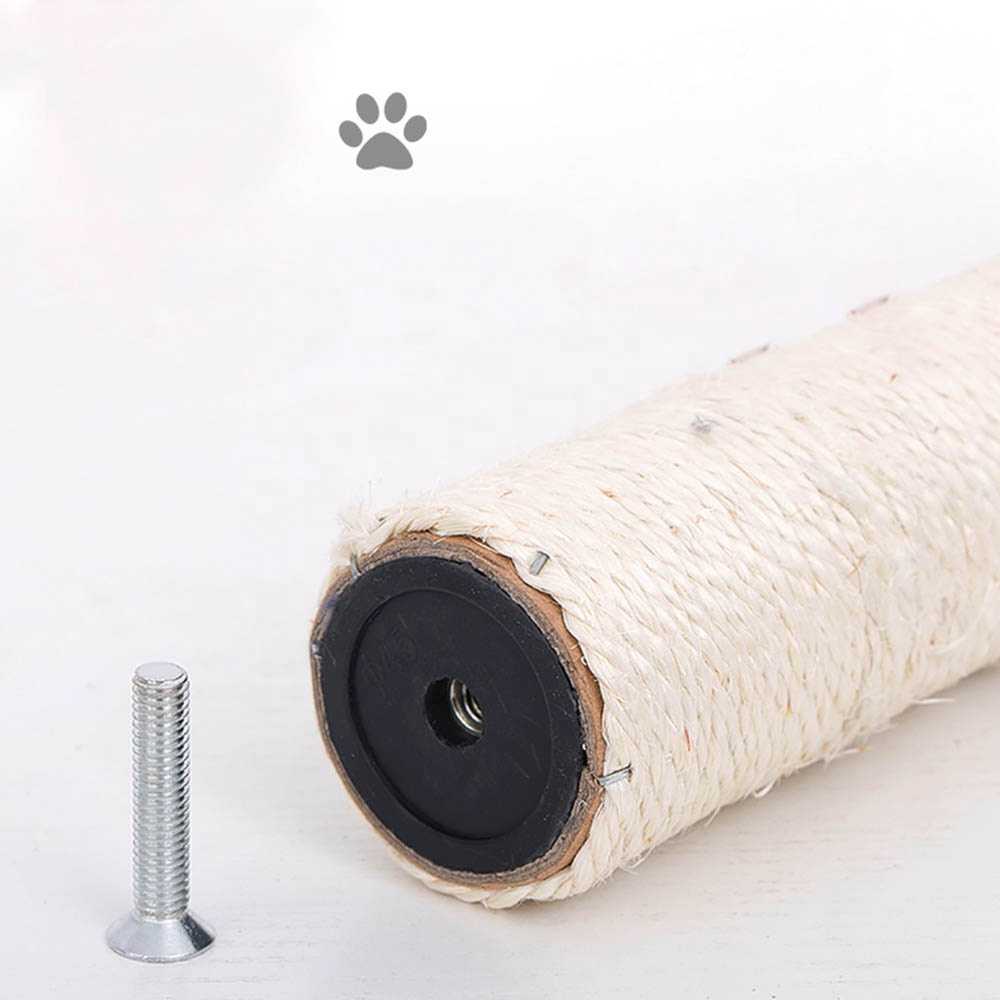 Amazon Durable Multi Level Sisal Plush Large Wood Tower Cat Scratcher Tree