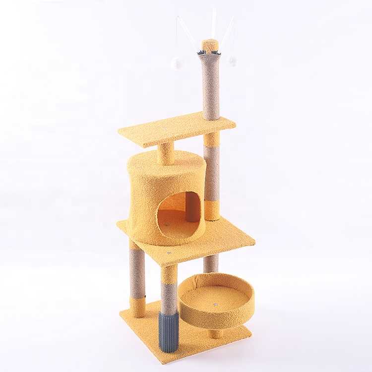 Amazon Ing Sisal Climbing Frame Wooden Cat Tree