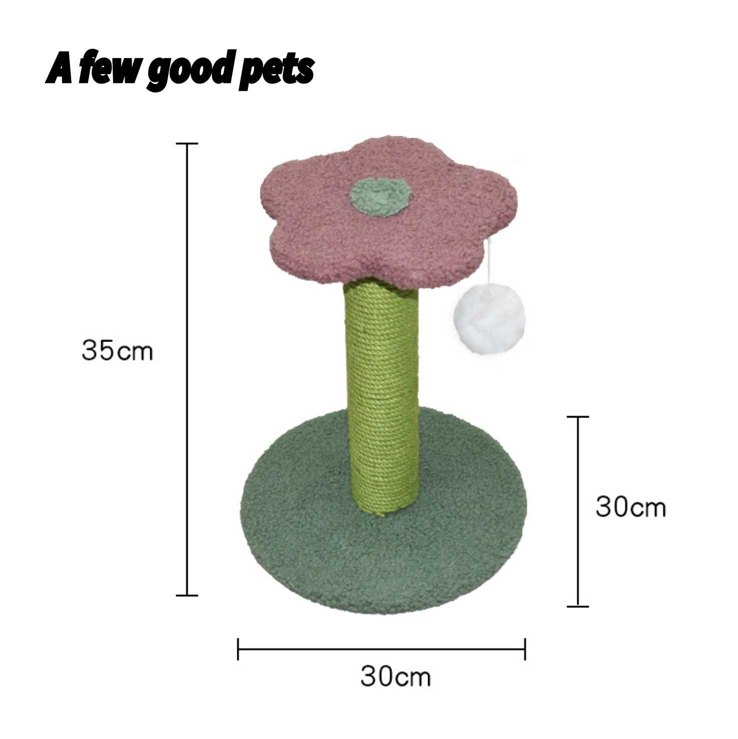 Cactus Flower Stable Strong Cat Climbing Frame Scratching Tree Pet Jumping Platform