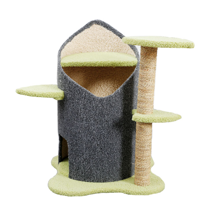 Cat Scratching Post Cat Tree Cat House Playing Scratcher