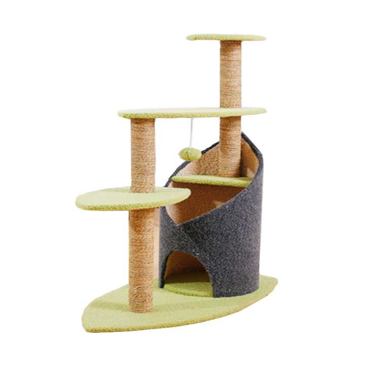 Cat Scratching Post Cat Tree Cat House Playing Scratcher