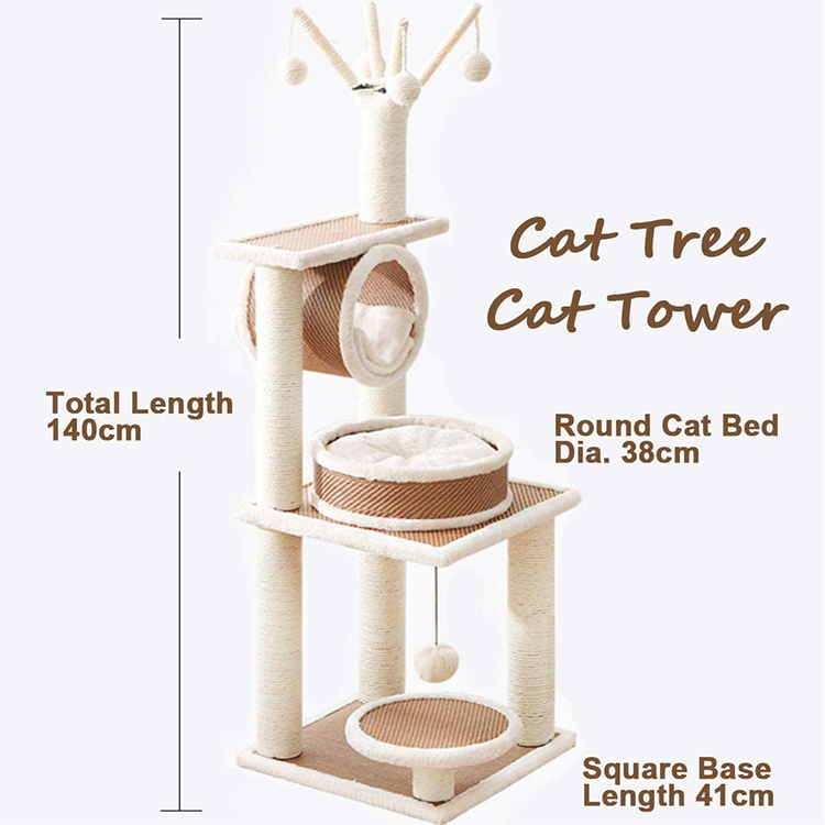 Cat Tower Climbing Frame Cat Jumping Platform