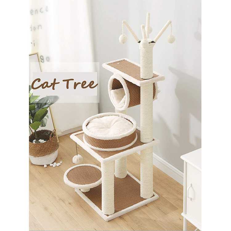 Cat Tower Climbing Frame Cat Jumping Platform