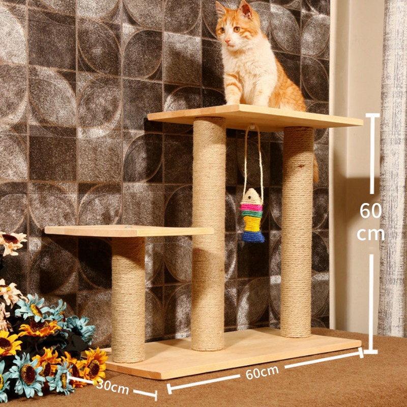 Cat Tower Scratcher Luxurious Pet Cat Tree Tower Condo
