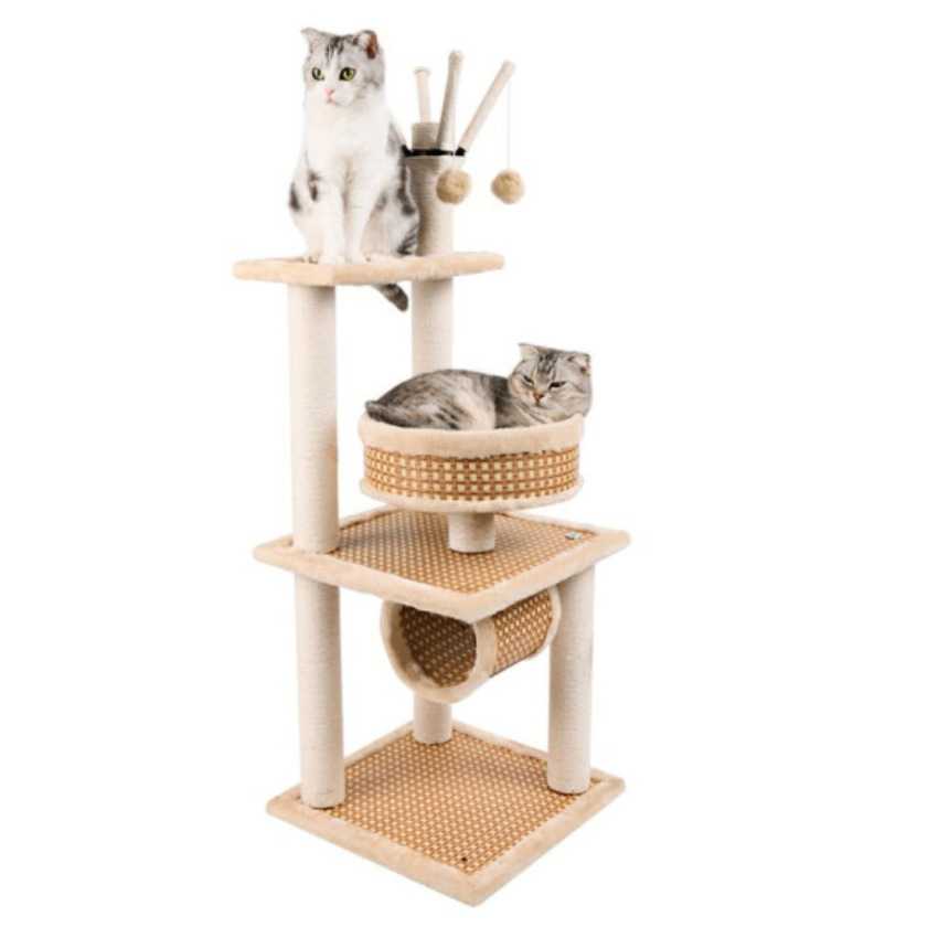 Cat Tree Tower Condo Play House Cat Scratcher Tree Furniture