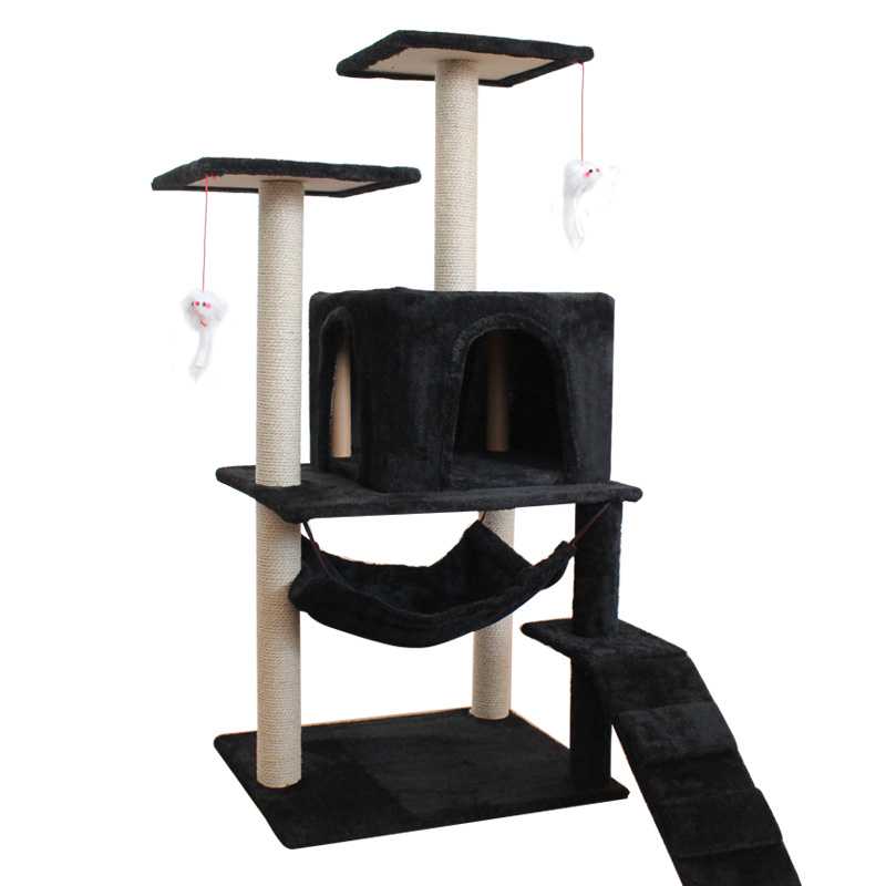 Cat Tree Tree Tree Sisal Suitable Climbing Scratch Pet Scratcher Natural Wood Stro