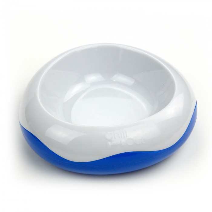Chill Out Dog Cooler Bowl Pet Frosty Bowl Pet Cooler Bowl Keeps Water Cool Fresh Hours
