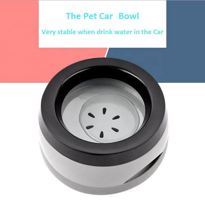 China Manufacturer Rounded Sustainable Plastic Pet Food Bowl Sale
