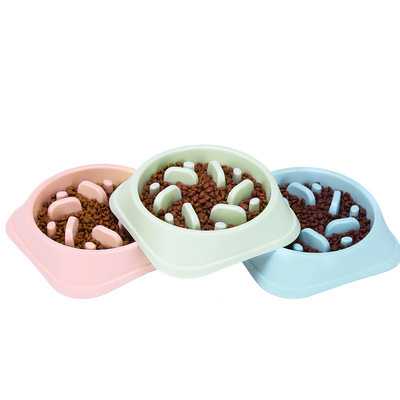 Chokefree Slow Eating Feeder Plastic Bowl Dogs Pet Bowls Amp; Feeders Pet Cleaning Supplies