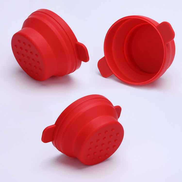 Collapsible Simple Silicone Pet Food Bowl Custom Silicone Travel Dog Bowl