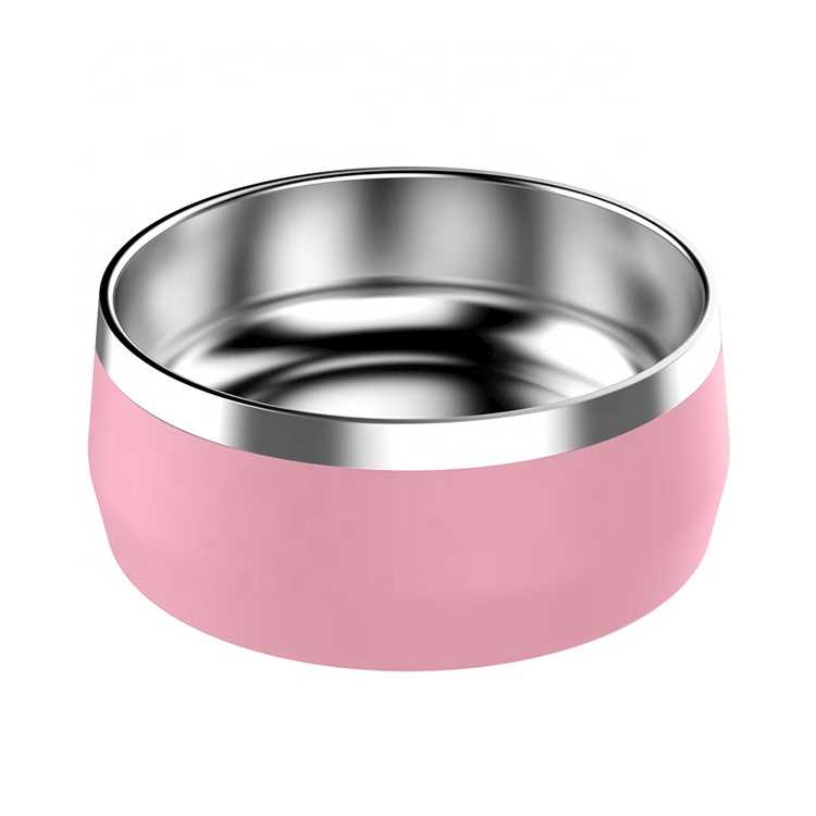 Custom Environmental Stylish Travel Fun Stainless Pet Bowls