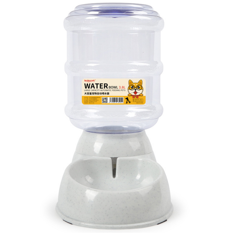 Custom Logo Non Slip Cat Dog Automatic Gravity Pet Water Bowl  premium Automatic Pet Feeder Bowl