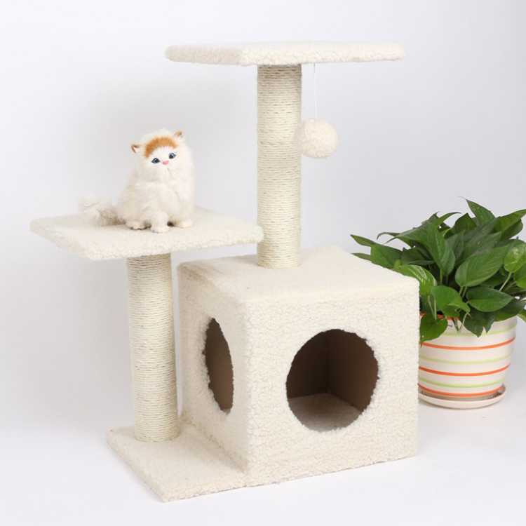 Customized Cat Tree Durable Cat Scratcher Tree