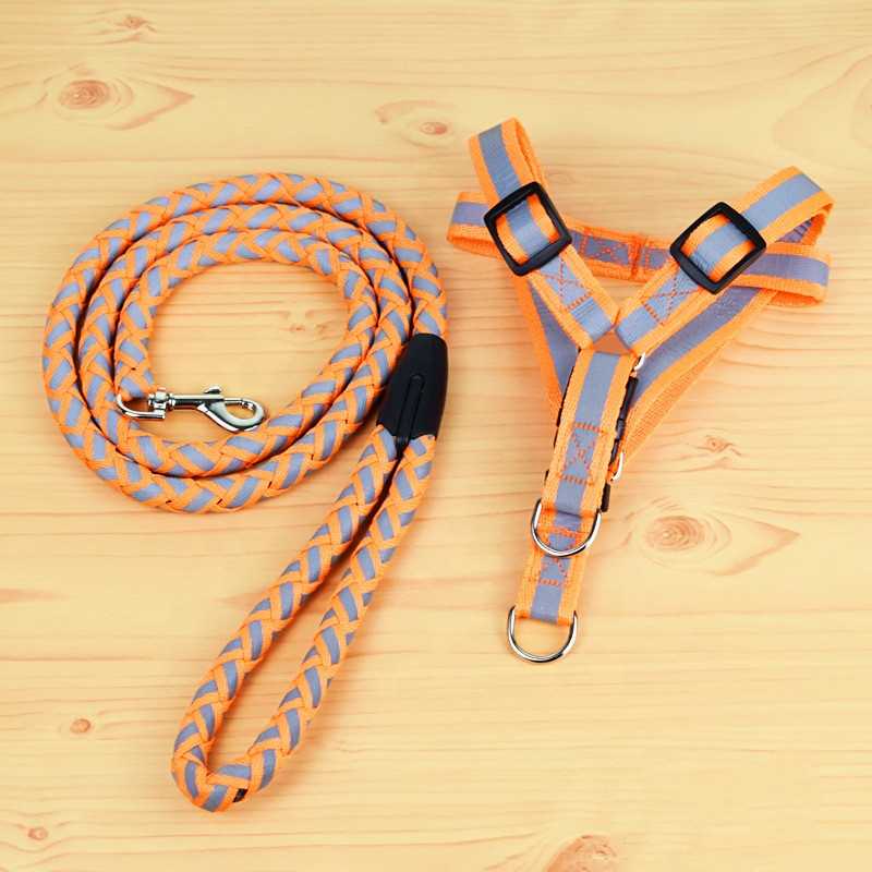 Direct OEM Personalized Dog Tow Rope Leash Pet Adjustable Soft Nylon Rope