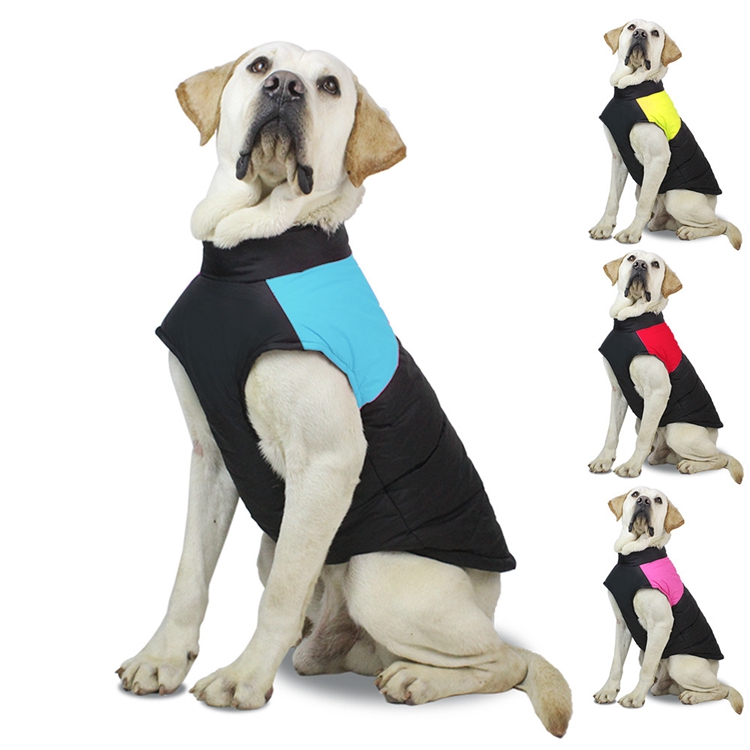 Direct Sale Big Dog Clothing Vest Clothes Warm Vest Pet Dog Clothes