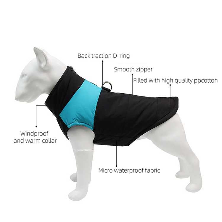 Direct Sale Big Dog Clothing Vest Clothes Warm Vest Pet Dog Clothes