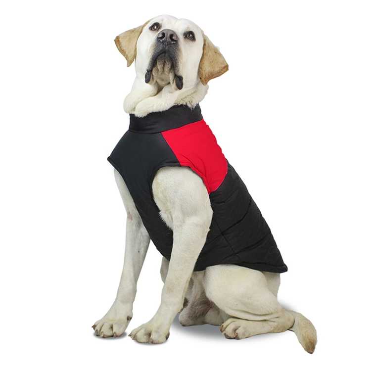 Direct Sale Big Dog Clothing Vest Clothes Warm Vest Pet Dog Clothes