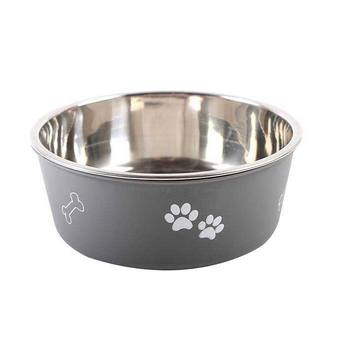 Direct Sale Dog Bowl Stainless Steel Dog Pet Bowls With Silicone Mat