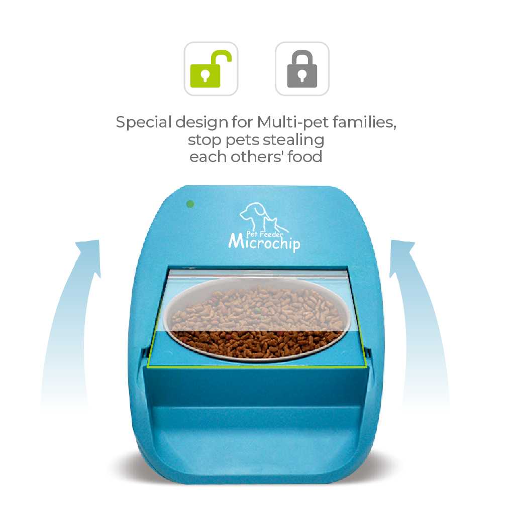 Direct Smart Microchip Automatic Pet Feeder Cat Bowl Small Dog Cats