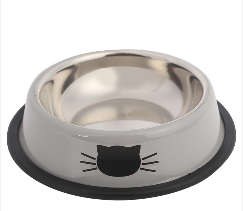 Dog Bowls Stainless Steel Pet Feeder Dog Food Feeding Bowl