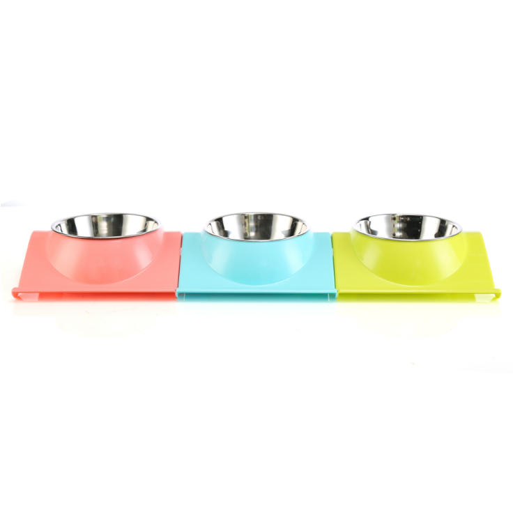 Dog Plastic Bowl Stainless Steel Pet Bowls Personalised Dog Bowl