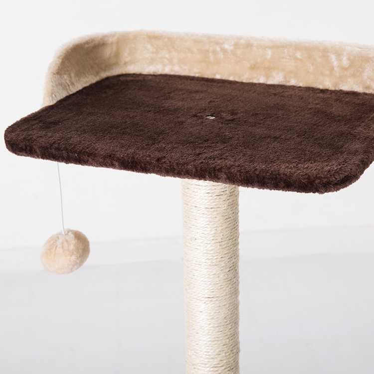 Durable Using Low Cat Climbing Tree Furniture Scratcher Post Cat Tree