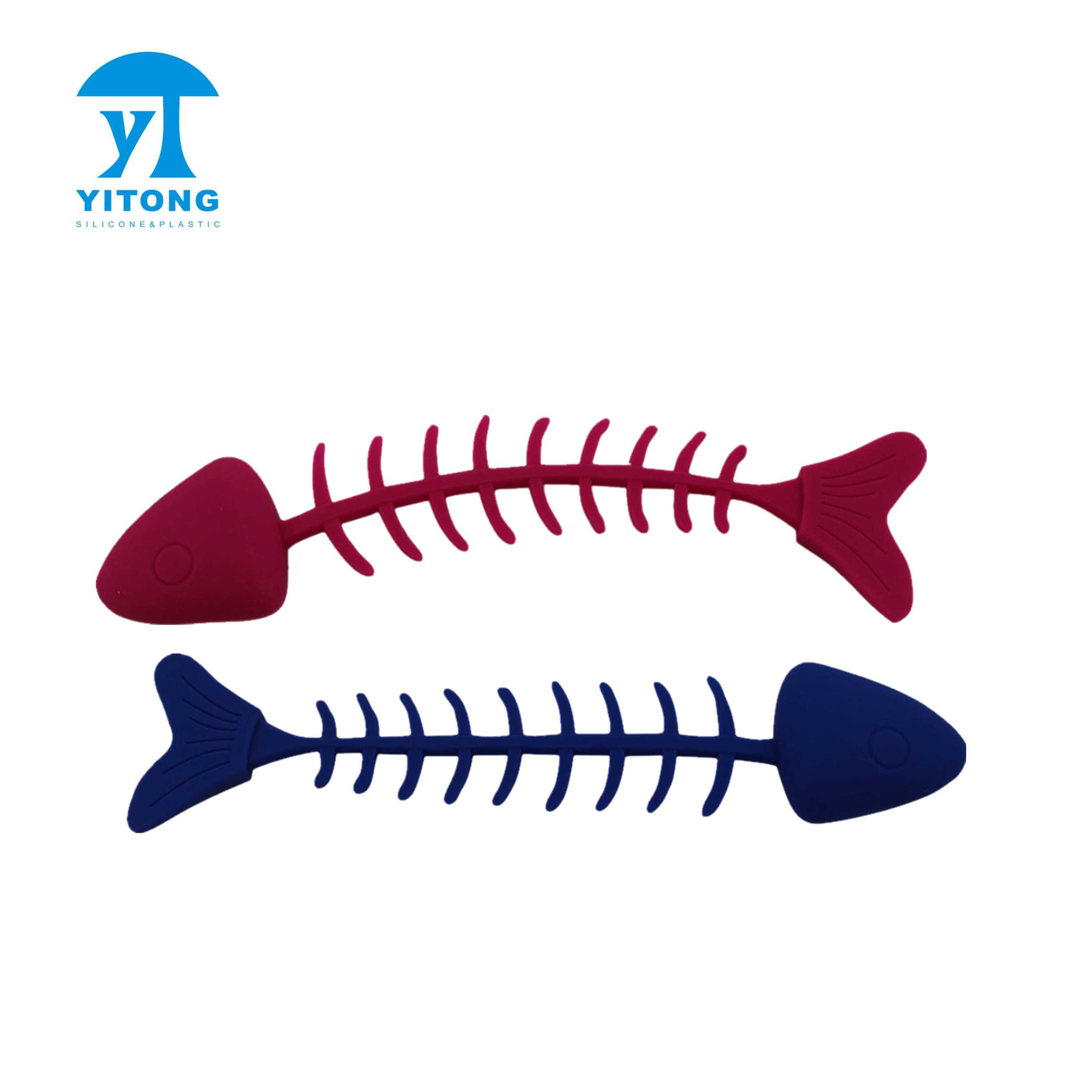 Fish Shape Toys chew Toys silicone Pet Toys