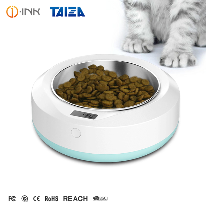 Food Weighing Bolw Pet Perros Bascula Dog Scale Bowl Pet Dog