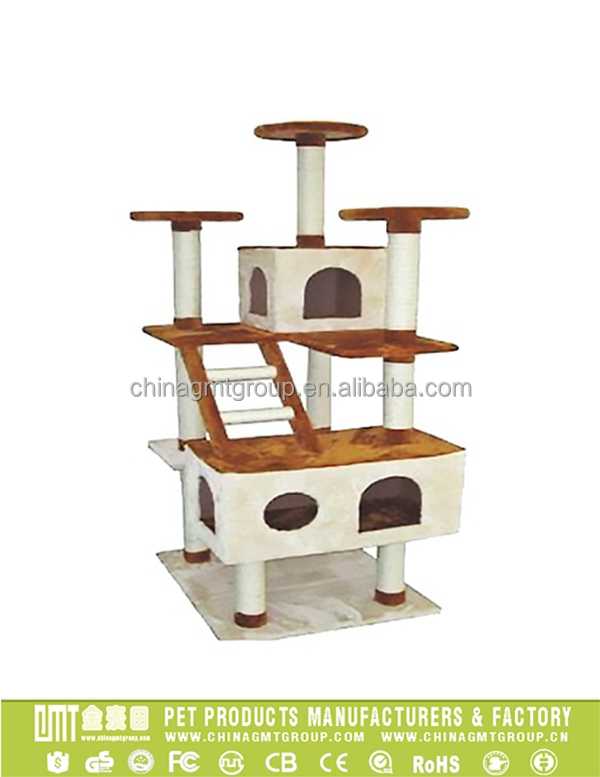 GMT8143 Large Scratching Post Cat Tree House Cat Play Tower