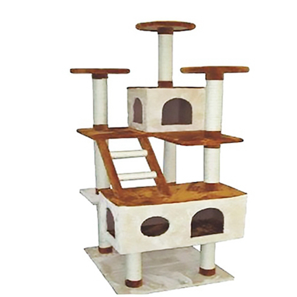 GMT8143 Large Scratching Post Cat Tree House Cat Play Tower