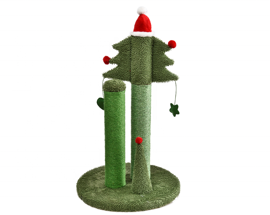 Green Cat Scratch Tower Sale