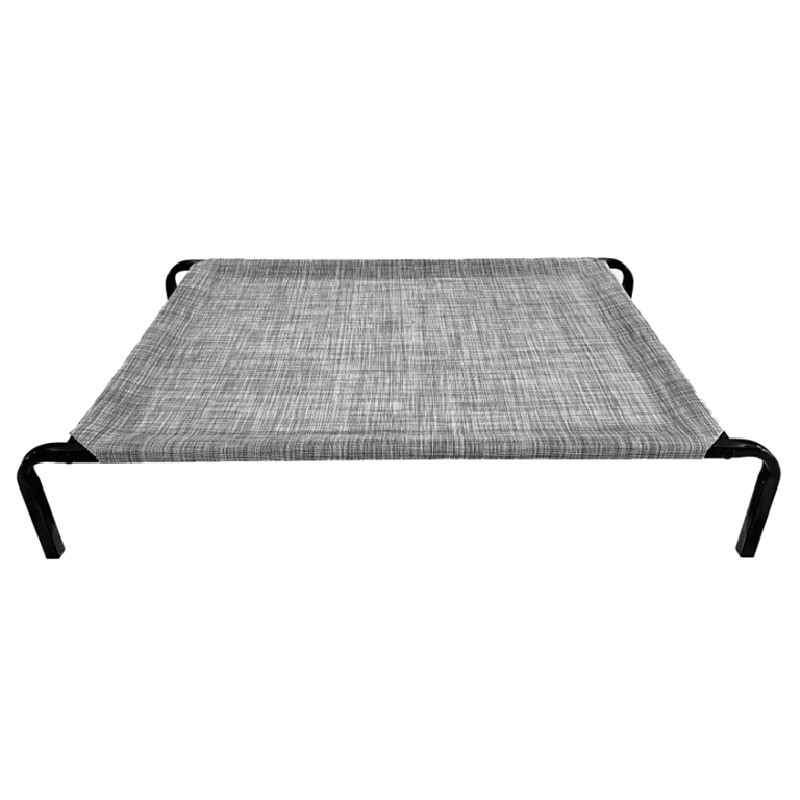 Heavy Duty SteelFramed Cotstyle Portable Original Elevated Dog Cot Bed 35 43 49 Inches Large Raised Pet Bed