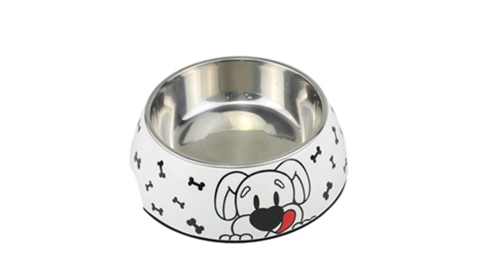 Ing Stainless Steel Antiskid Rubber Ring Custom Available Pet Food Bowl