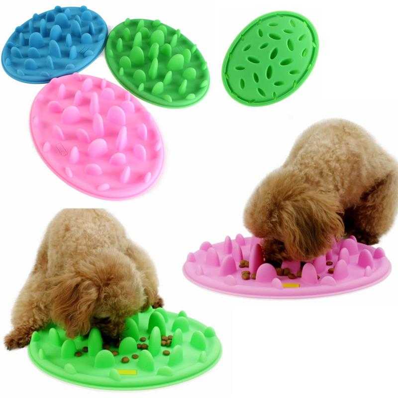 Interactive Washable Durable Slow Pet Feeder Bowl