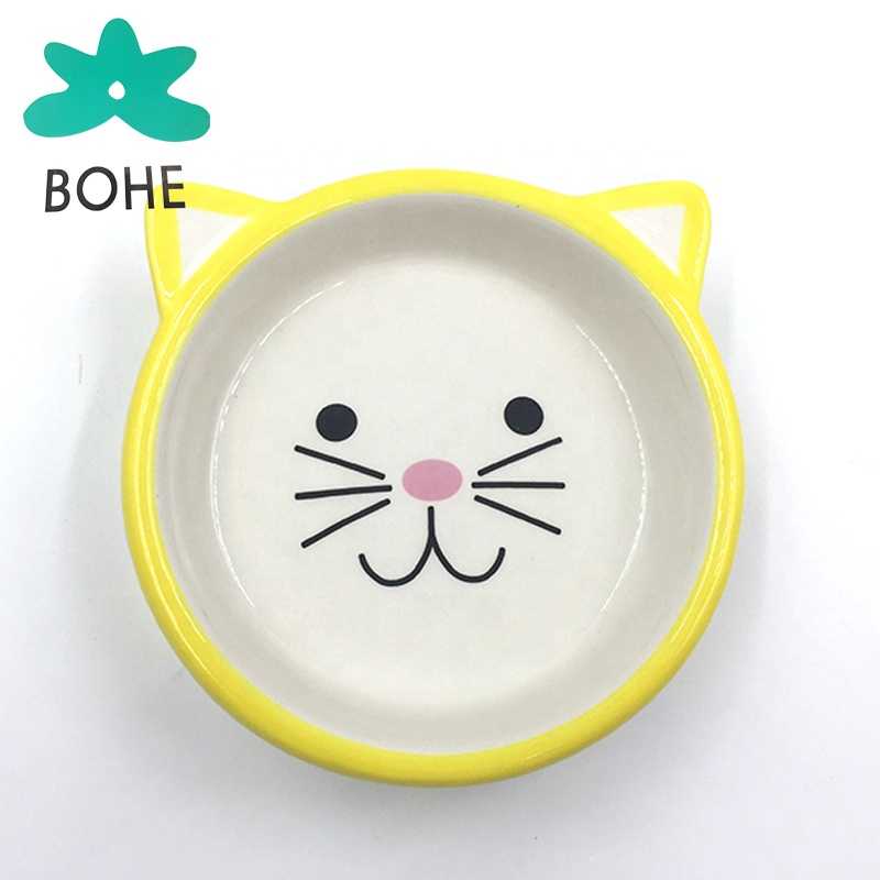 LUVP+KKUMAMON Cat Shaped Dog Bowl Custom