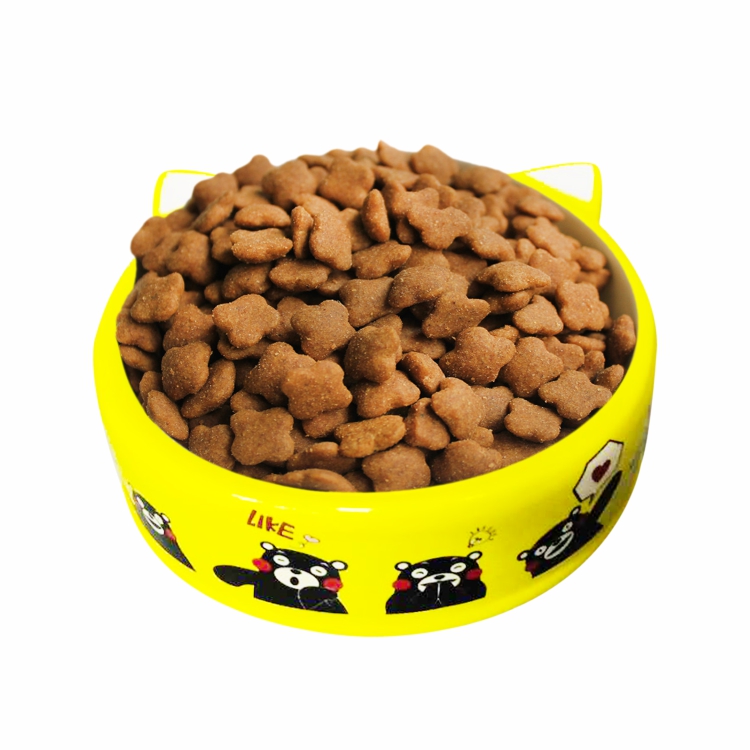 LUVP+KKUMAMON Cat Shaped Dog Bowl Custom