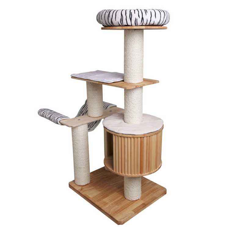 Large Cat Tree Post Sisal Fabric Cat Scratching Posts