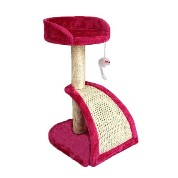 Low Wooden Cat Tree Scratcher House Tower Condo Cat Trees Sisal Ropecat Tree