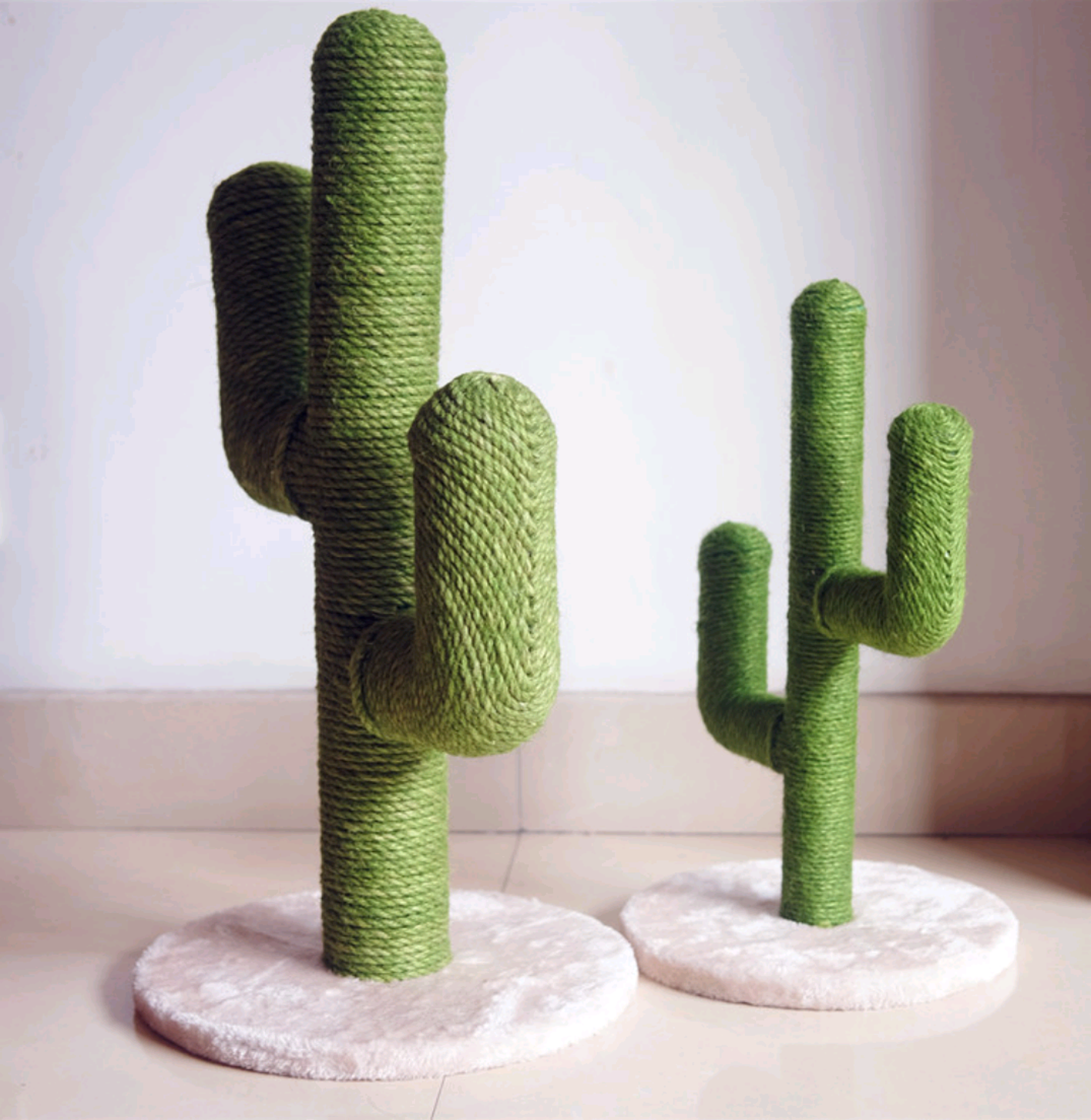 Manufacture Zhejiang Simple Small Cat Furniture Tree Scratch Post Cactus Cat Tree