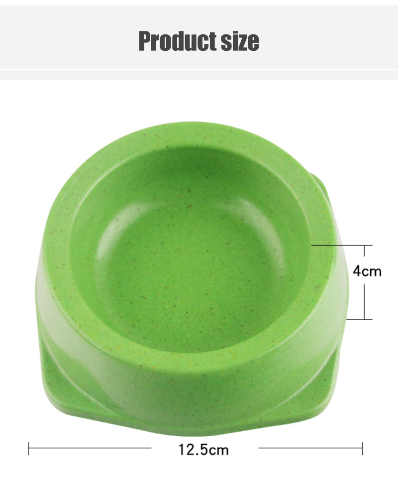 Nonslip Dog Food Bowl Multicolor Stability Pet Food Water Container