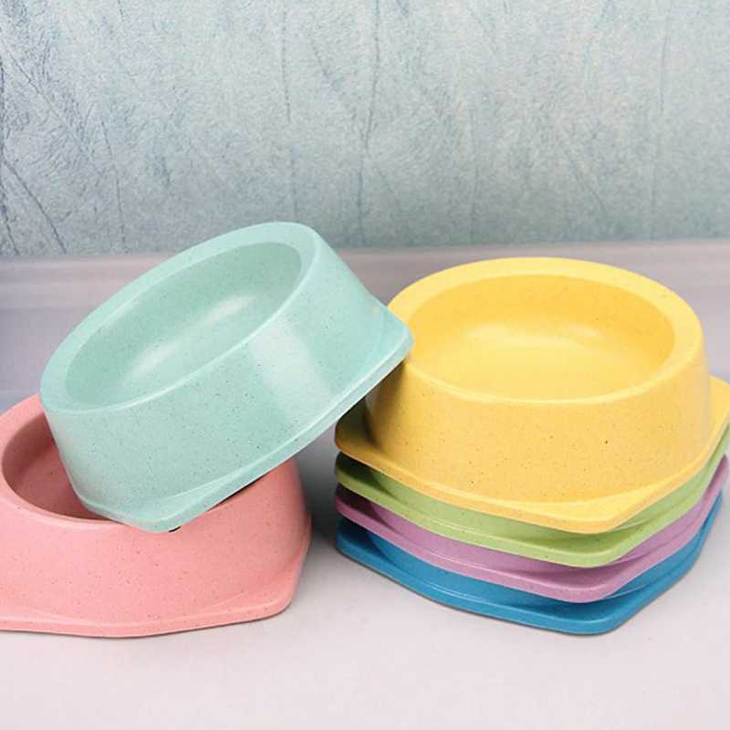 Nonslip Dog Food Bowl Multicolor Stability Pet Food Water Container