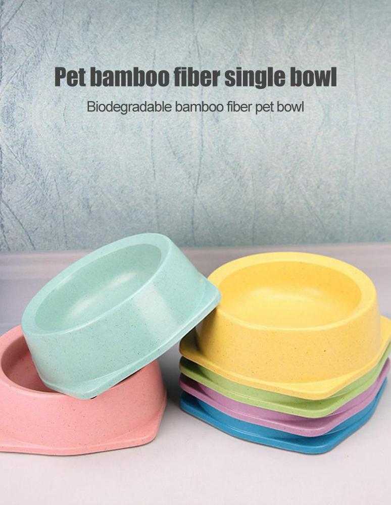 Nonslip Dog Food Bowl Multicolor Stability Pet Food Water Container