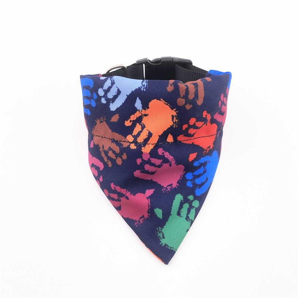 ODM OEM Customizable Mulitcolor Pet Collar Manufacturer Dog Bandana Collar With Competitive