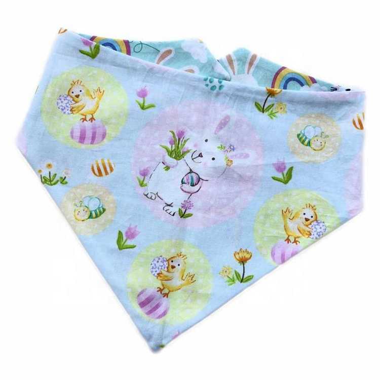 Pattern Cotton Pet Dog Triangle Bandana