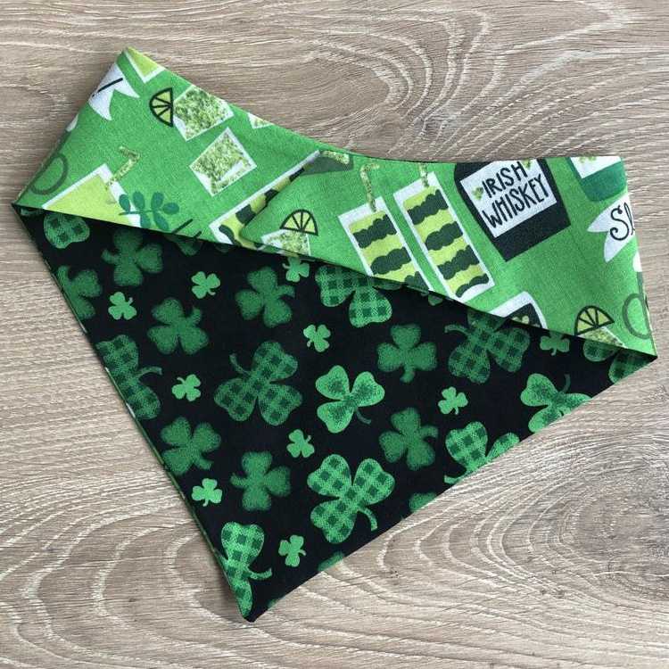 Pattern Cotton Pet Dog Triangle Bandana